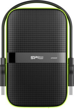 Dysk zewnętrzny Silicon Power Armor A60 5TB 2.5 USB 3.2 5400 obr/min Green-Black