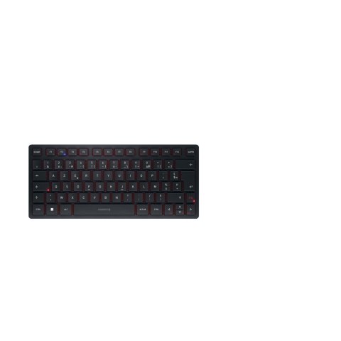 Klawiatura CHERRY KW 9200 Mini bezprzewodowa / Keyboard Black France