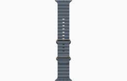 Apple Watch Ultra 3 GPS + Cellular Koperta 49 mm z tytanu w kolorze naturalnym Pasek Ocean w kolorze marynarskiego granatu