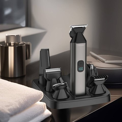 Feel-Maestro Zestaw do strzyżenia włosów 6w1 USB MR-661