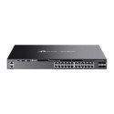 TP-LINK Przełącznik zarządzalny SG6428X Omada 24-Port Gigabit Stackable L3 Managed Switch with 4 10GE SFP+ Slots