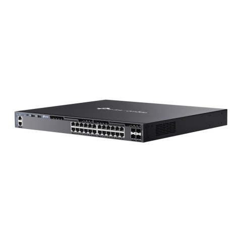 TP-LINK Przełącznik zarządzalny SG6428X Omada 24-Port Gigabit Stackable L3 Managed Switch with 4 10GE SFP+ Slots