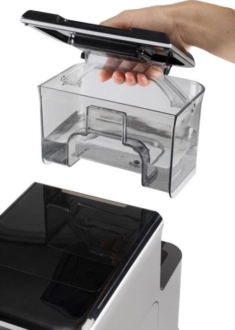 Gorenje Ekspres do kawy GFACM20S Ciśnienie pompy 20 bar, Odłączany spieniacz do mleka, Automatyczny, 1350 W, Stal nierdzewna