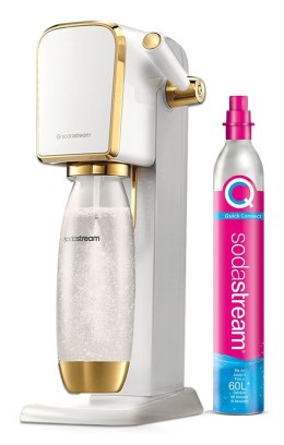 Sodastream ART białe złoto z 1L butelką PET