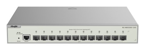Ruijie Networks RG-NBS5500-12XS łącza sieciowe Zarządzany L3 Szary