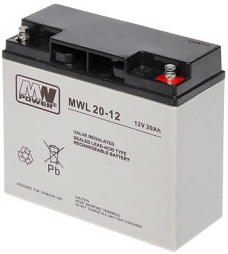 Akumulator AGM MWL 20-12 12V20Ah Gwarancja wewnętrzna