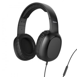 Hama Słuchawki nauszne Fun C z mikrofonem czarne