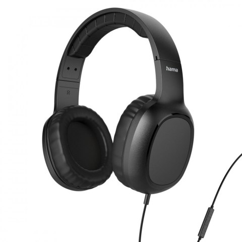 Hama Słuchawki nauszne Fun C z mikrofonem czarne