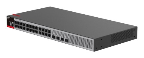 Zarządzalny Switch Ruijie | L2+ | 24 porty 1Gbit + 4 porty SFP 2.5Gbit | 1 wbudowany zasilacz AC | Rack