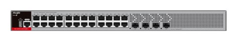 Zarządzalny Switch Ruijie | L2+ | 24 porty 1Gbit + 4 porty SFP 2.5Gbit | 1 wbudowany zasilacz AC | Rack