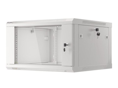Lanberg WF01-6606-10S stojak 6U Szafa wisząca Szary