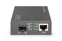 10 Gigabit Mediaconverter RJ45 / SFP wspiera 1G, 2.5G, 5G i 10G