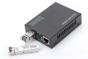 10 Gigabit Mediaconverter RJ45 / SFP wspiera 1G, 2.5G, 5G i 10G