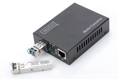10 Gigabit Mediaconverter RJ45 / SFP wspiera 1G, 2.5G, 5G i 10G
