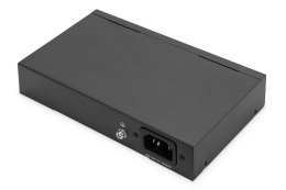 Switch 8+2 Port GE PoE, 8 Port PoE 802.3at, 10/100/1000 Mbps + 2 Port GE