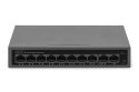 Switch 8+2 Port GE PoE, 8 Port PoE 802.3at, 10/100/1000 Mbps + 2 Port GE