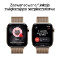 Apple Watch Series 11 GPS + Cellular, koperta 42 mm z tytanu w kolorze złotym, bransoleta mediolańska w kolorze złotym