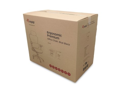 Wyposaż Ergonomiczne Krzesło Biurowe + Zagłówek/Podłokietniki Lite Sprzedaż Detaliczna