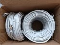Kabel krosowy Equip Cat6 9 sztuk S/FTP 2xRJ45 10,00m biały LSZH