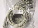 Kabel krosowy Equip Cat6A 10szt S/FTP 2xRJ45 2,00m Szary Platynowy