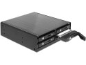 Kieszeń Delock 5.25" Mobile Rack dla 4 x 2.5" SATA HDD / SSD