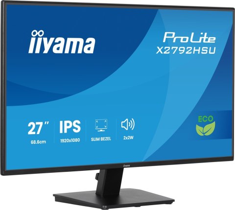Iiyama TFT X2792HSU IPS 27'' - Płaski Ekran - 68.6 cm