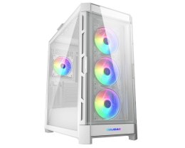 Obudowa Cougar Gaming Duoface Pro RGB - Midi Tower - PC - biały - ATX - EATX - micro ATX - Mini-ITX - SSI CEB - Metal - Szkło ha