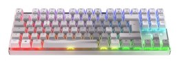 CHERRY MX 8.2 - XAGA Edition - Klawiatura - 80% - TKL - Podświetlenie - Bezprzewodowe - Bluetooth 5.2, 2.4 GHz, USB-C - QWERTZ -