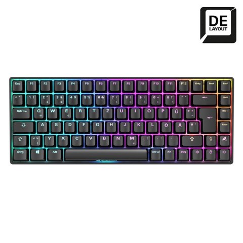 Klawiatura Sharkoon Gaming Keyboard Skiller SGK50S3 czarno-żółty RGB