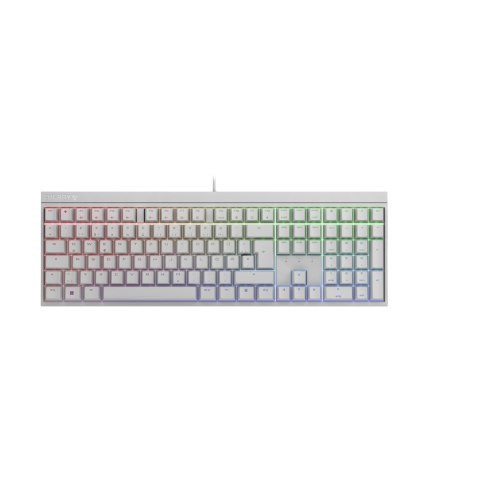 Klawiatura mechaniczna przewodowa CHERRY MX 2.0S RGB, biały