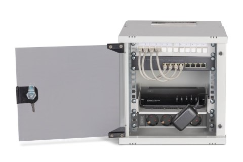 Pakiet sieciowy 10", szafa 6U i sprzęt, wersja gr SOHO Pro, bez montażu