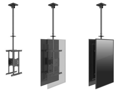 Uchwyt na TV 39"-75"/40kg 2TFT 2Gelenke Neigung sw