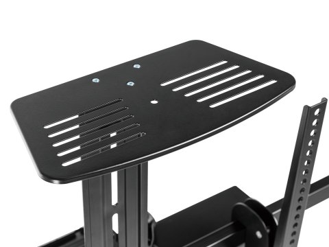 Uchwyt na stojak podłogowy Equip 55-100"/1TFT 120kg 1Półka lite Sprzedaż detaliczna (650633)