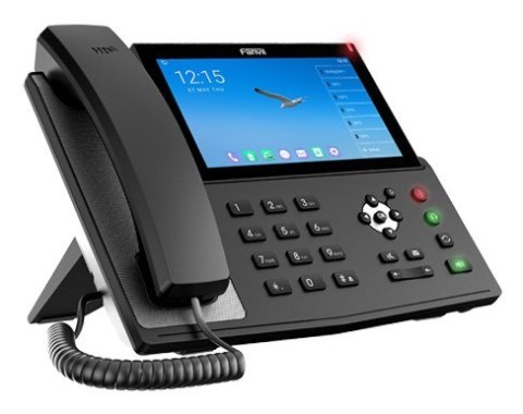 Telefon IP Fanvil X7A przewodowa słuchawka LCD 20 linii Wi-Fi
