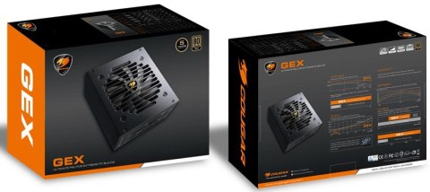 Zasilacz COUGAR GEX 750W ATX3.0 / 80 Plus Gold / Modułowy