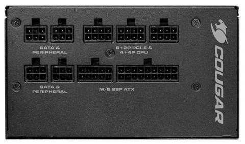 Zasilacz COUGAR GEX 850W ATX3.0 / 80 Plus Złoty / Modułowy