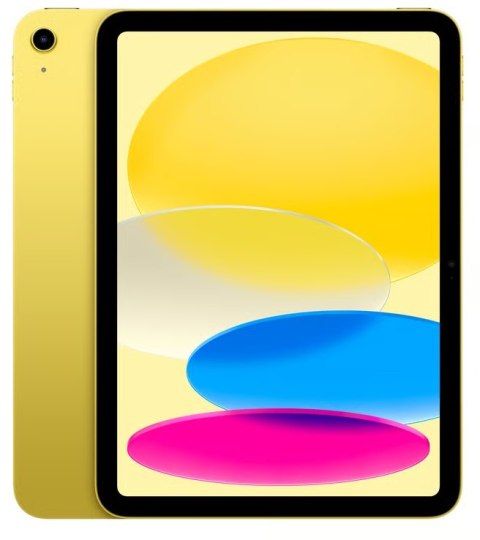 Tablet APPLE iPad WiFi 11 cali 128 GB Żółty (11"/Apple A16/128GB/iPadOS 18/Wi-Fi/Żółty)
