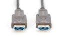 Kabel hybrydowy AOC HDMI 2.0 Premium High Speed Ethernet 4K60Hz UHD HDMI D/A HDMI D/A M/M czarny 20m