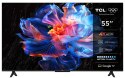 Telewizor TCL 55P69K LED 55'' 4K Ultra HD Google TV Dolby Atmos DVB-T2 Czarny