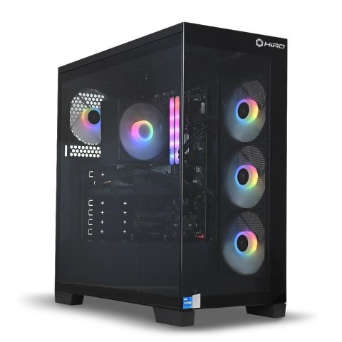 Komputer HIRO Aurora AMD Ryzen 5 7500X3D, RTX 5060 8GB, 32GB RAM, 1TB SSD, WIFI, W11H