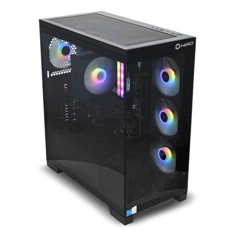 Komputer HIRO Aurora AMD Ryzen 5 7500X3D, RTX 5070 12GB, 32GB RAM, 1TB SSD, WIFI, W11H
