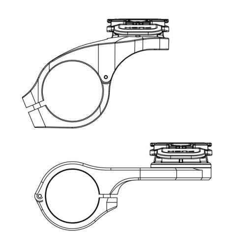 Quad Lock Podstawa na mostek rowerowy Out Front Pro