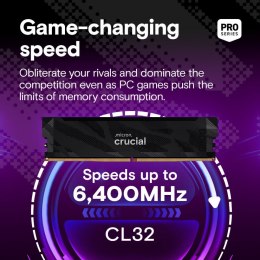 Crucial Pamięć DDR5 Pro OC 16/6400(1*16GB) CL32