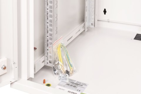 Szafa wisząca 19 cali 16U Digitus 820x600x600 mm, kolor szary (RAL 7035)