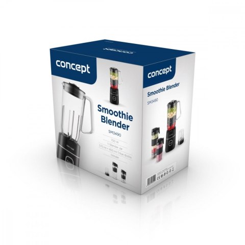 Concept Blender kielichowy smoothie czarny SM3490