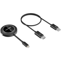 Bezprzewodowy transmiter obrazu USB-C do HDMI 1080p do 30m