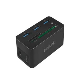 Logilink Stacja dokująca USB 3.2 (G1) HDMI, 10-portowa, PD4