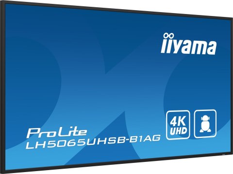 Iiyama ProLite LH5065UHSB-B1AG - Przekątna 50" - Płaski ekran - 125.7 cm