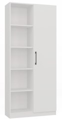 REGAŁ 80CM DRZWI BIEL KOMPLET