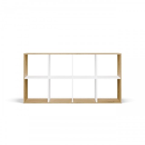 REGAŁ MALAX 2X4 ARTISAN/BIEL